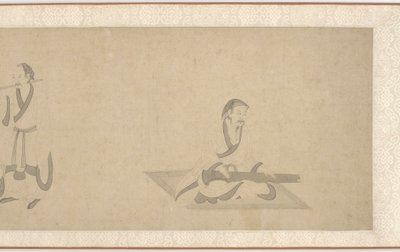 Scènes uit het leven van Tao Yuanming deel 2, Ming-dynastie, 1368-1644 door Unbekannt