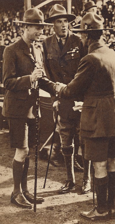 Scouts handdruk - Rally in Adelaide, 1927 1937 door Unbekannt