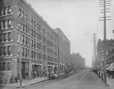 Second Street, Seattle, Washington, ca. 1897 door Unbekannt