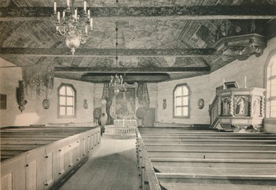 Seglora kerk, Skansen Openluchtmuseum, Stockholm door Unbekannt
