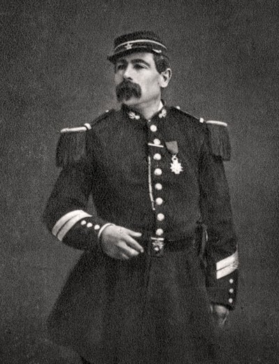 Sergeant Hoff, Franse soldaat, 1872 door Unbekannt