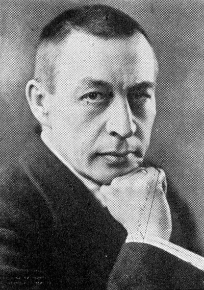 Sergei Rachmaninoff, Russisch-Amerikaanse Componist, Pianist en Dirigent door Unbekannt