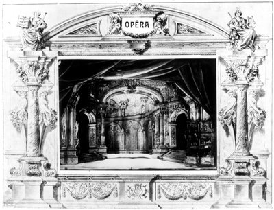 Decorontwerp voor Mozarts Don Giovanni, 1875 door Unbekannt