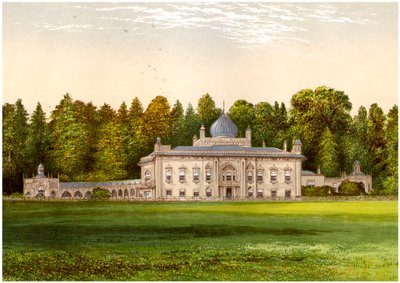 Sezincote, Gloucestershire, huis van Baronet Rushout, ca. 1880 door Unbekannt