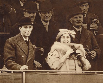 Een Grap Delen bij Aintree, 1937 door Unbekannt