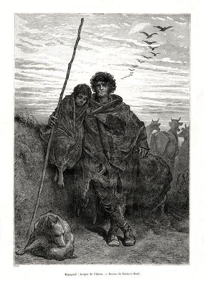 Herder van Alava, Spanje, 1886 door Unbekannt