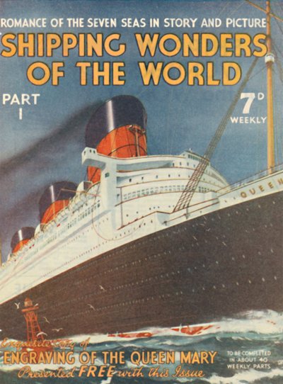 Advertentie voor Shipping Wonders of the World Deel I, 1935 door Unbekannt