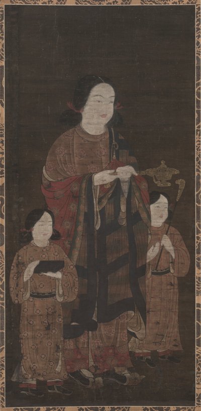 Shotoku Taishi en Zijn Zonen door Unbekannt