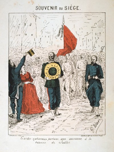 Belegering van Parijs, 1870-1871 door Unbekannt