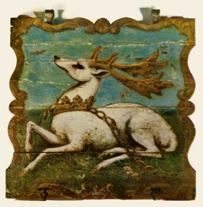 Uithangbord van de White Hart, Witley, Surrey, ca. 1750, 1943 door Unbekannt