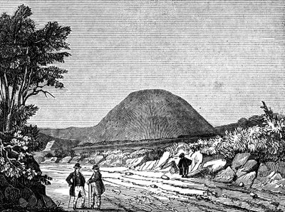 Silbury Hill, Wiltshire, Engeland, 1836 door Unbekannt