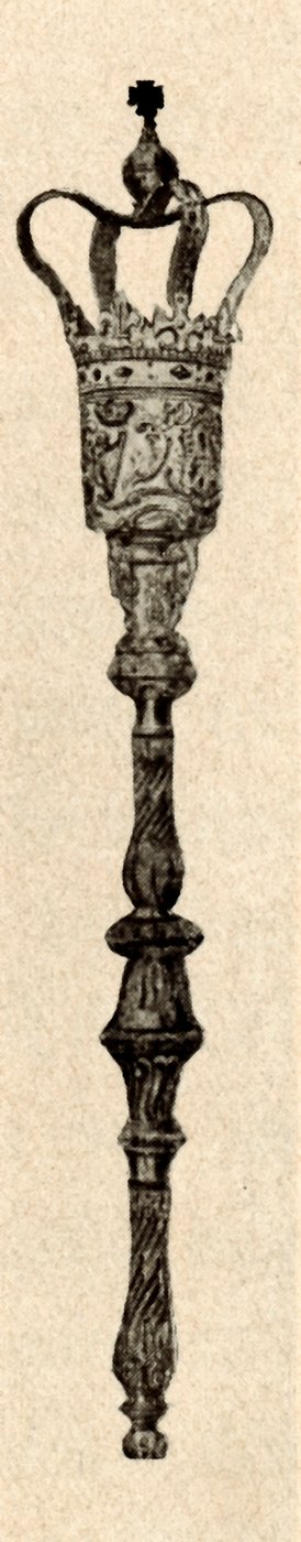 Zilveren knots gebruikt in het Virginia House of Burgesses, c1640-1770, 1937 door Unbekannt