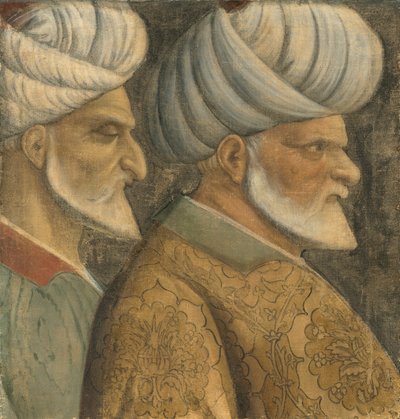 Sinan de Jood en Haireddin Barbarossa, ca. 1535 door Unbekannt