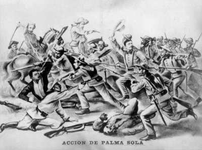 Enkele actie in Las Palmas, 1875, 1920s door Unbekannt