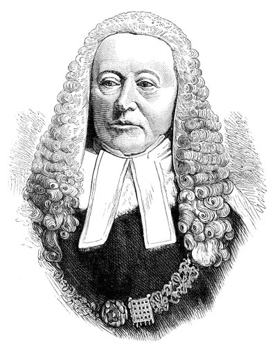 Sir Alexander Cockburn, Lord Chief Justice van Engeland door Unbekannt