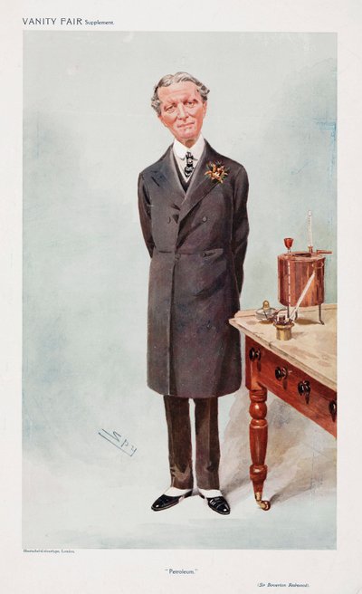 Sir Boverton Redwood, Welshe chemicus door Unbekannt