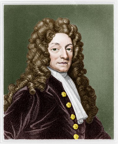 Sir Christopher Wren, Engelse architect, ca. 1680 door Unbekannt