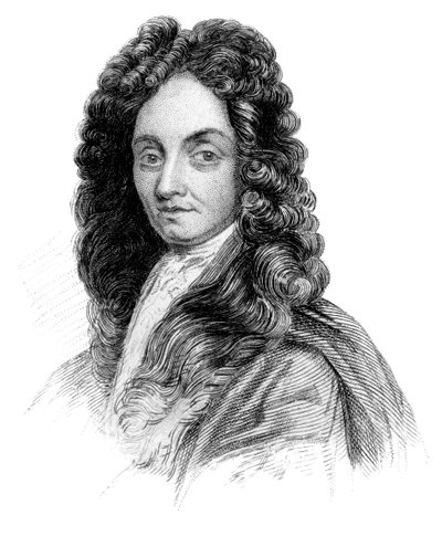 Sir Christopher Wren, Engelse architect, ontwerper, astronoom en meetkundige, c1850 door Unbekannt