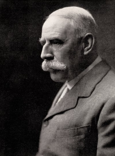 Sir Edward Elgar, Engelse componist, begin 20e eeuw door Unbekannt