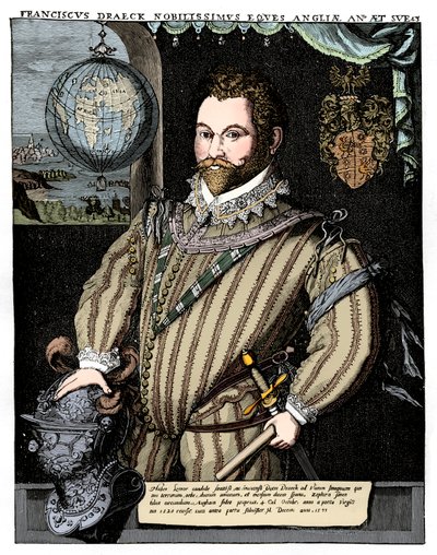 Sir Francis Drake door Unbekannt
