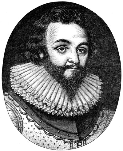 Sir Francis Drake, 16e-eeuwse Engelse navigator en kaper door Unbekannt