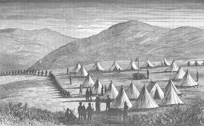 Kamp van Sir Garnet Wolseley bij Ulundi: Zulu