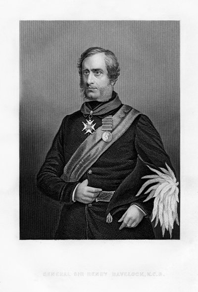 Sir Henry Havelock, Britse generaal, 19e eeuw door Unbekannt