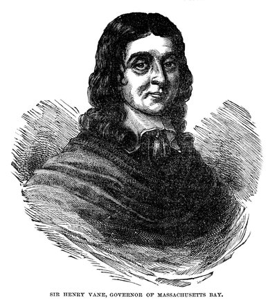 Sir Henry Vane, gouverneur van Massachusetts, 1872 door Unbekannt
