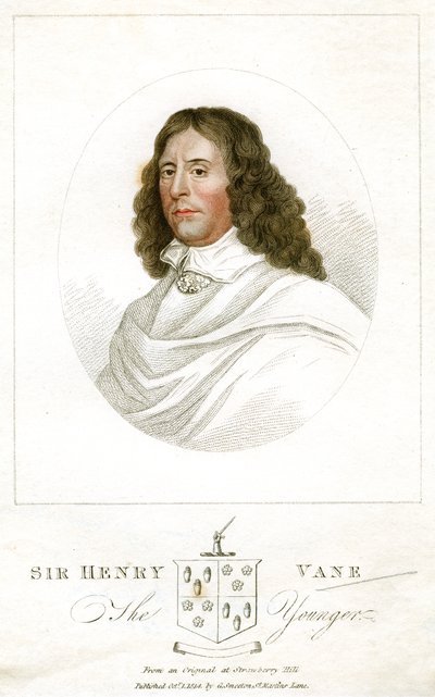 Sir Henry Vane de Jongere, Engelse staatsman en auteur, 1814 door Unbekannt