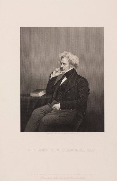 Sir John Herschel, Engelse astronoom en wetenschapper, ca. 1860 door Unbekannt