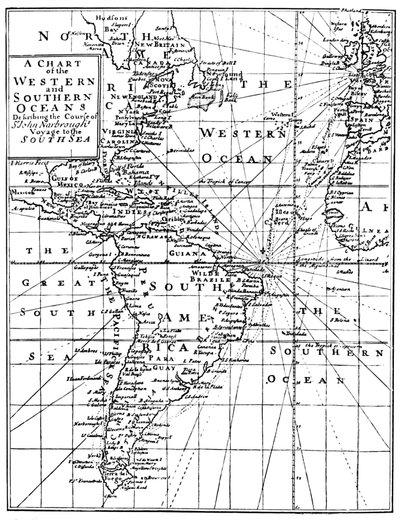 Reis van Sir John Narbrough, c1670, 1903 door Unbekannt