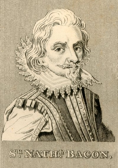Sir Nathaniel Bacon, 1647-1676, 1830 door Unbekannt