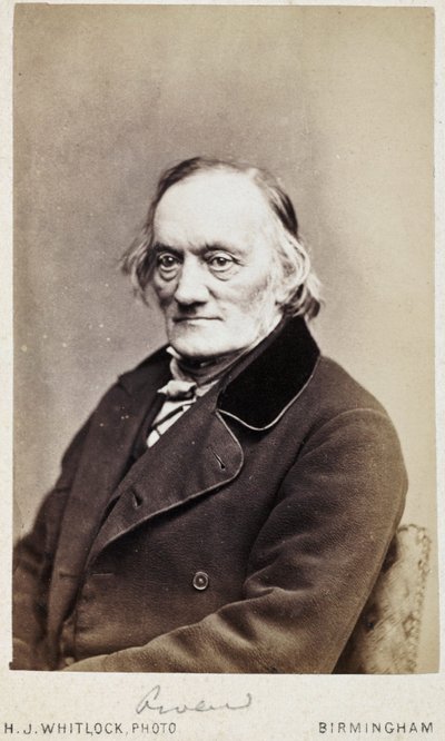 Sir Richard Owen, Engelse natuuronderzoeker en paleontoloog, ca. 1880 door Unbekannt