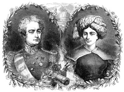Sir Robert en Lady Sale door Unbekannt