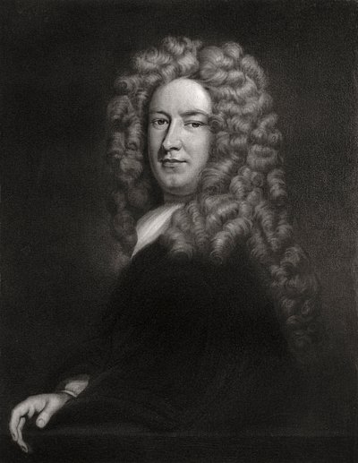 Sir Samuel Garth, Engelse arts en dichter ca. 1705-1710, 1906 door Unbekannt
