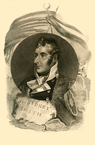 Sir Sidney Smith, die met 300 Britse Zeelieden de Breuk van Acre verdedigde, 1764-1840, 1816 door Unbekannt
