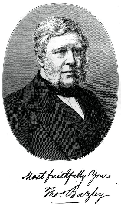 Sir Thomas Bazley, 1e Baronet, Britse fabrikant en politicus, ca. 1880 door Unbekannt