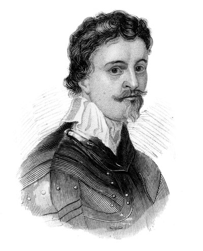 Sir Thomas Wentworth, 1e Graaf van Strafford, 17e-eeuwse Engelse staatsman, c1850 door Unbekannt