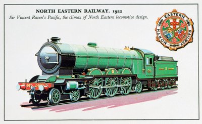 Sir Vincent Ravens Pacific, North Eastern Railway, 1922, 20e eeuw door Unbekannt