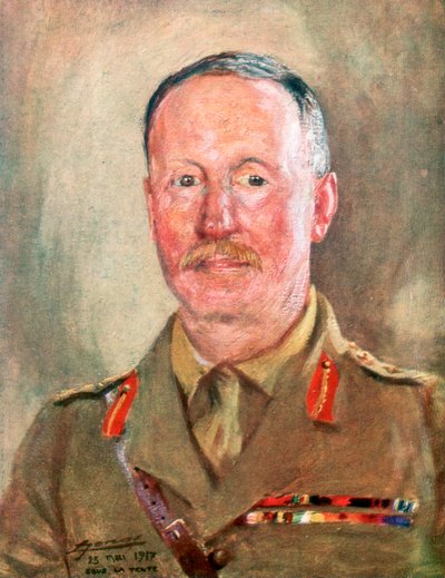 Sir WP Pulteney, Britse generaal uit de Eerste Wereldoorlog door Unbekannt