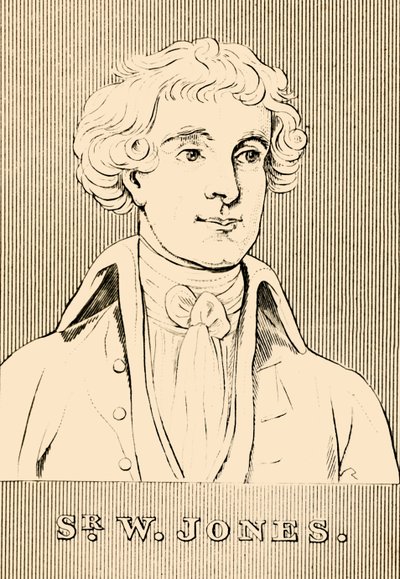 Sir W. Jones, 1746-1794, 1830 door Unbekannt