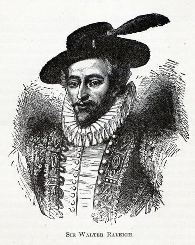 Sir Walter Raleigh, 1882 door Unbekannt