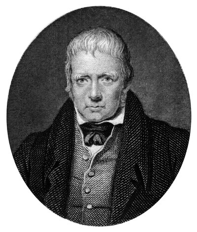 Sir Walter Scott, 1e Baronet, Schotse historische romanschrijver en dichter, 1877 door Unbekannt