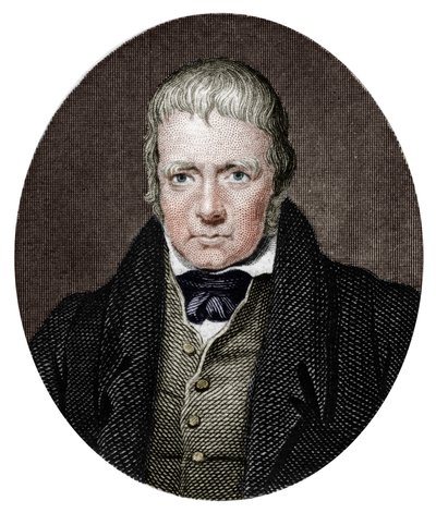 Sir Walter Scott, 1e Baronet, Schotse historische romanschrijver en dichter, 1877 door Unbekannt
