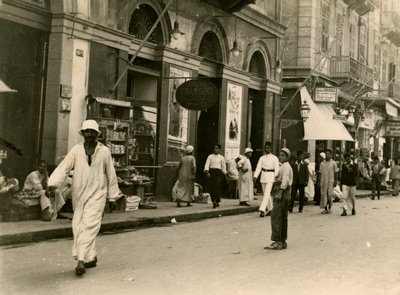 Zustersstraat, Alexandrië, Egypte door Unbekannt