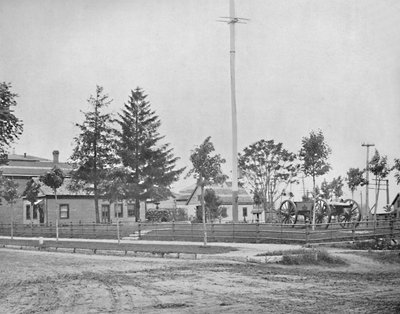 Locatie van Oud Fort Wayne, Indiana, ca. 1897 door Unbekannt