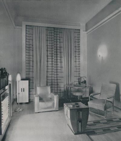 Woonkamer, 1933 door Unbekannt