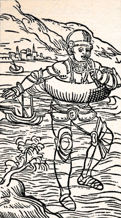Zestiende-eeuwse reddingsboei, 1555 door Unbekannt
