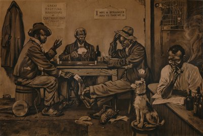 Het villen van het lam, ca. 1910 door Unbekannt