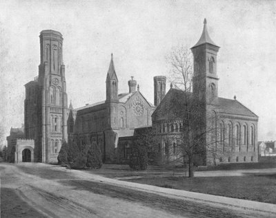 Smithsonian Institution, Washington D.C., USA, c1900 door Unbekannt